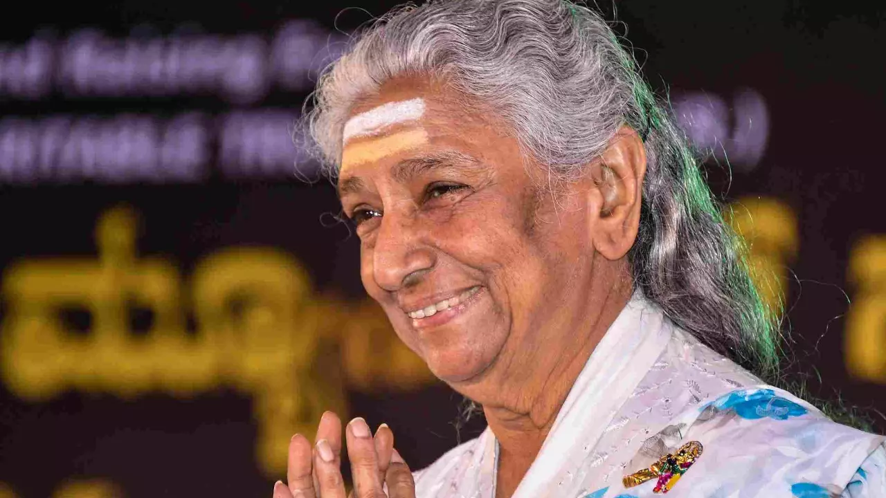 Legendary playback singer S Janaki dies at 88, Karnataka to accord state honours