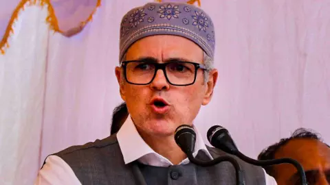 Omar Abdullah Delhi Chalo rally Omar Abdullah Delhi Chalo rally