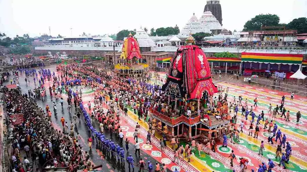 Puri gears up for Rath Yatra amid red alert for heavy rain, and tight security