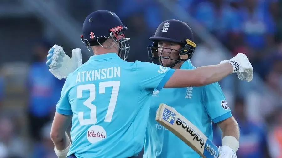 Joe Root, Gus Atkinson Joe Root, Gus Atkinson