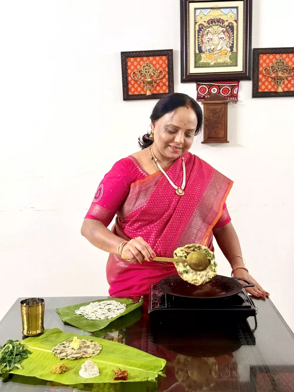 For Manasa Rao, the taste of akki roti brings back memories of childhood. Photo: By special arrangement
