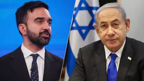 Zohran Mamdani and Benjamin Netanyahu Zohran Mamdani and Benjamin Netanyahu