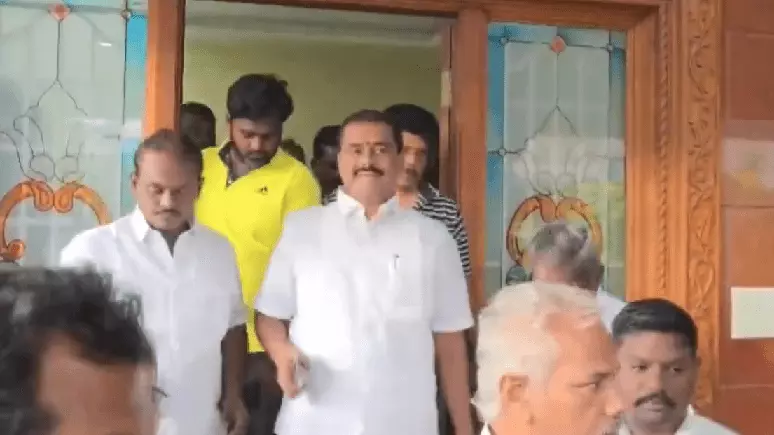 DMK MLA GV Markandeyan arrested over alleged threat against TN CM Vijay