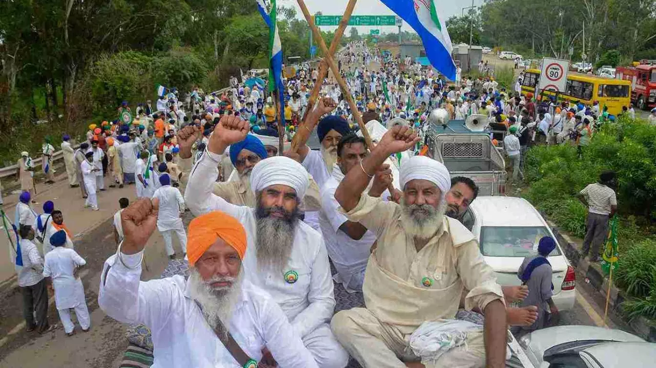 Punjab farmers stopped at Shambhu border, turn back after detained colleagues freed
