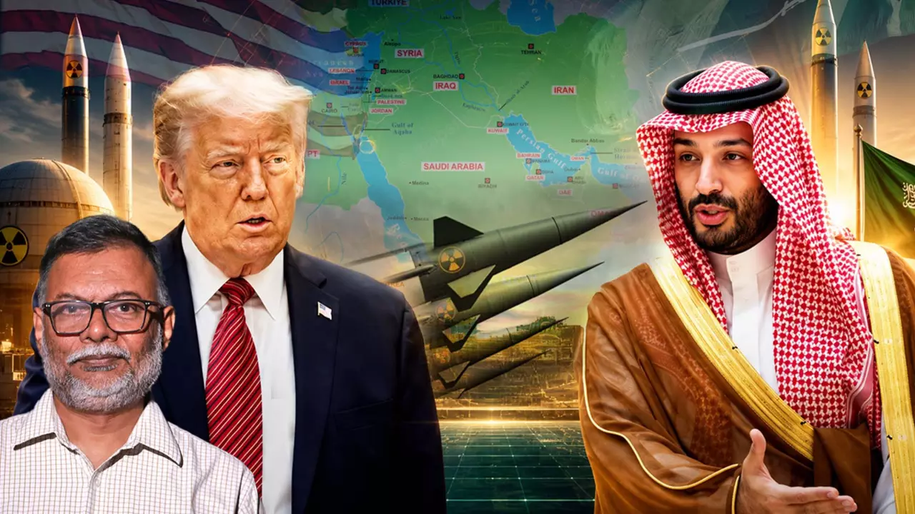 Donald Trump has signed a civil nuclear agreement to build two reactors in Saudi Arabia