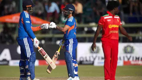 Sooryavanshi becomes youngest player to score 50 in men’s international cricket Sooryavanshi becomes youngest player to score 50 in men’s international cricket