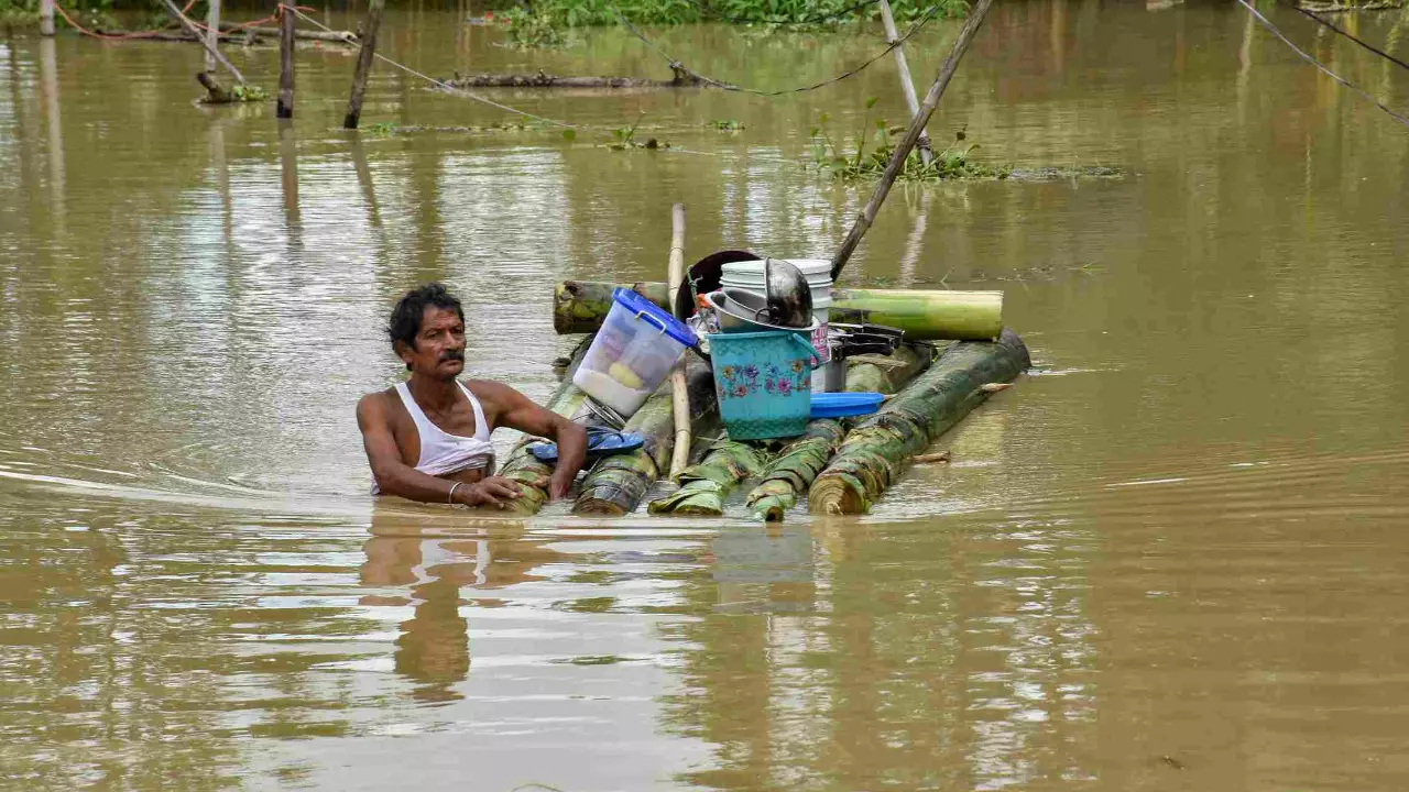 Assam flood situation: 47 dead, 40 missing, 7.21 lakh people affected