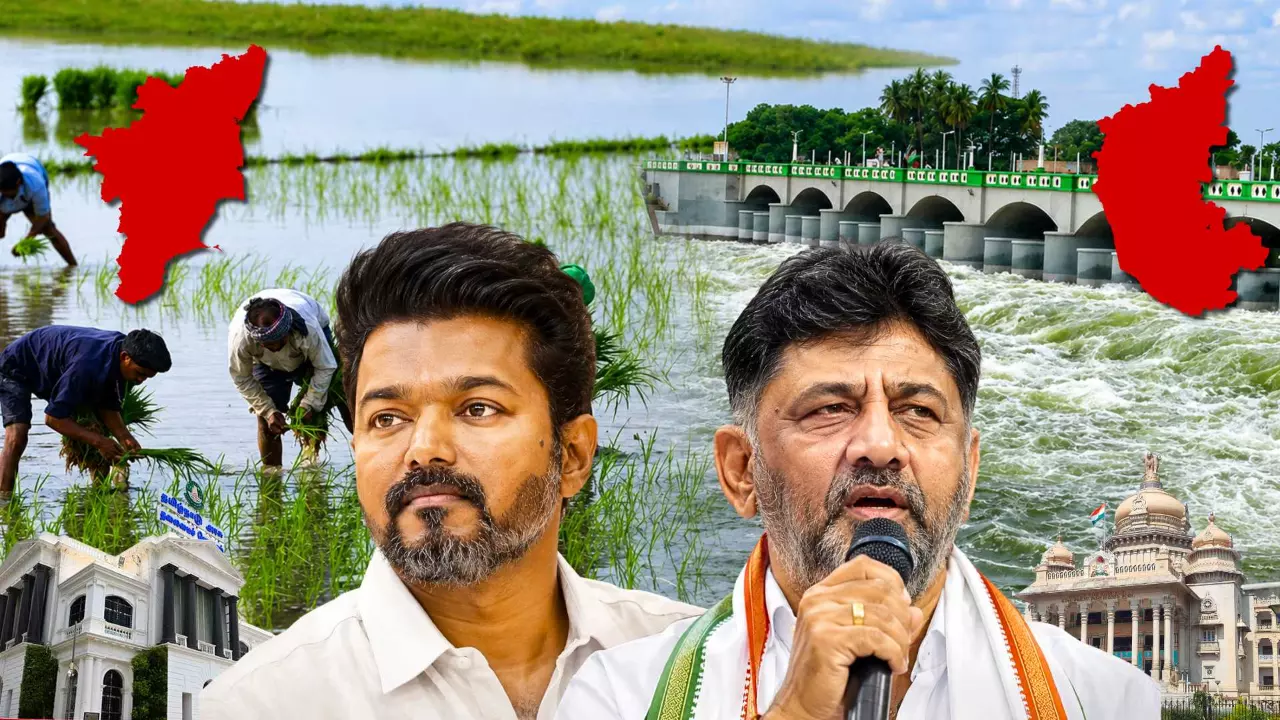 Vijay heads for Karnataka talks