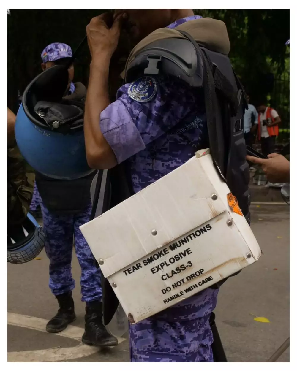 When the Gen Z protestors braved tear gas and the force of security action, the eyes of people across the nation watered. Photo: Eshan Sharma When the Gen Z protestors braved tear gas and the force of security action, the eyes of people across the nation watered. Photo: Eshan Sharma