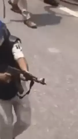Bihar cop seen with AK-47 in Siwan protest suspended; probe launched