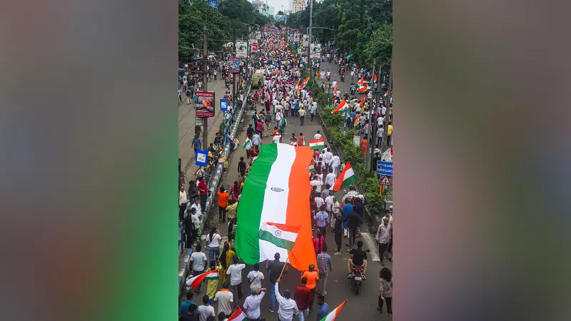 BJPs Tiranga Rally in Kolkata