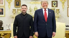 President Donald Trump and Ukrainian President Volodymyr Zelenskyy President Donald Trump and Ukrainian President Volodymyr Zelenskyy