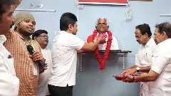 Udhayanidhi Stalin shares stage with CPI leader Udhayanidhi Stalin shares stage with CPI leader