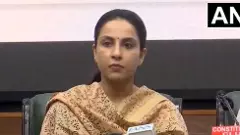 Family member of an injured Delhi Police personnel