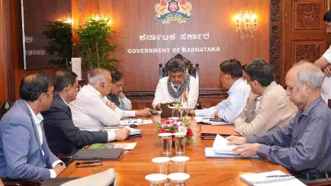 Karnataka Chief Minister D K Shivakumar Karnataka Chief Minister D K Shivakumar