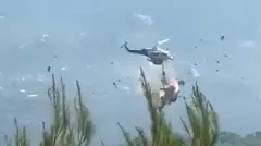 Firefighting helicopters collide near Athens as Europe’s wildfire rages; 2 dead Firefighting helicopters collide near Athens as Europe’s wildfire rages; 2 dead