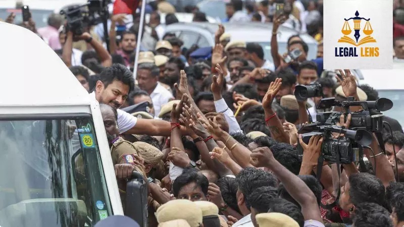 Udhayanidhi Stalin being arrested Udhayanidhi Stalin being arrested