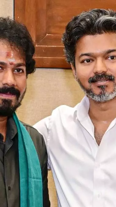 Vijay, Vinoth present agri budget for Tamil NAdu Vijay, Vinoth present agri budget for Tamil NAdu