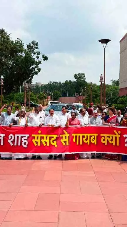 ‘Amit Shah’s presence in Parliament is a constitutional obligation, not optional’ ‘Amit Shah’s presence in Parliament is a constitutional obligation, not optional’