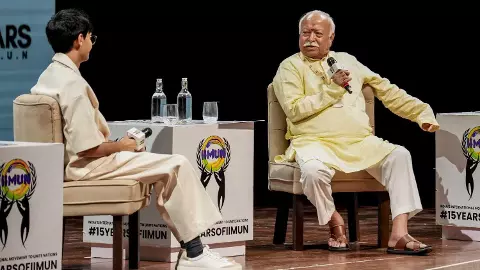 Are RSS and BJP playing good cop-bad cop with Gen Z protestors? Are RSS and BJP playing good cop-bad cop with Gen Z protestors?