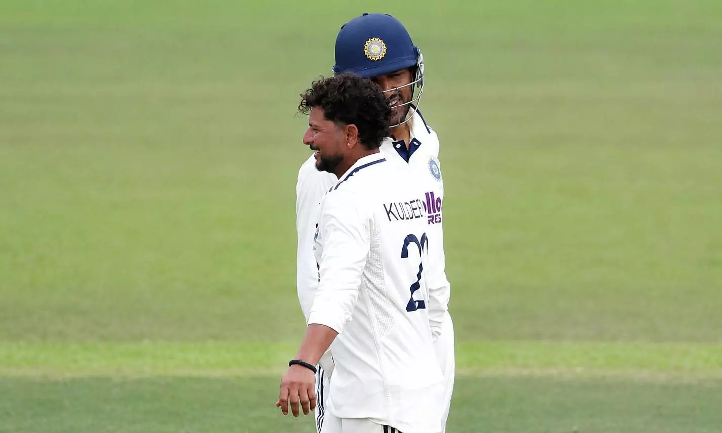 Kuldeep Yadav (Front) Kuldeep Yadav (Front)