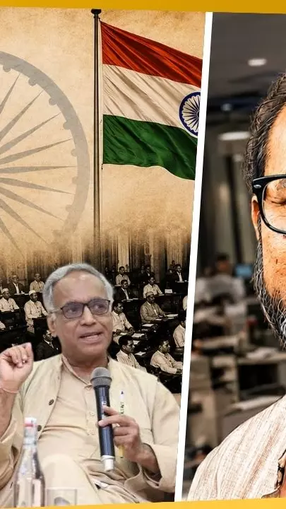 Historian Salil Misra during an interview discussing the history and law surrounding Vande Mataram. Historian Salil Misra during an interview discussing the history and law surrounding Vande Mataram.