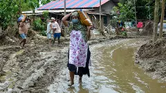 Assam floods Assam floods