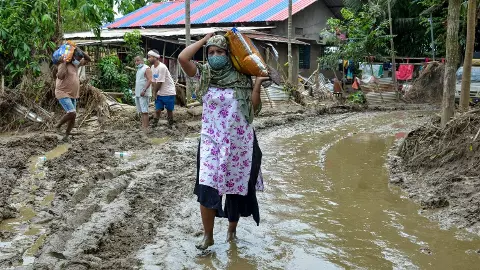Assam floods Assam floods