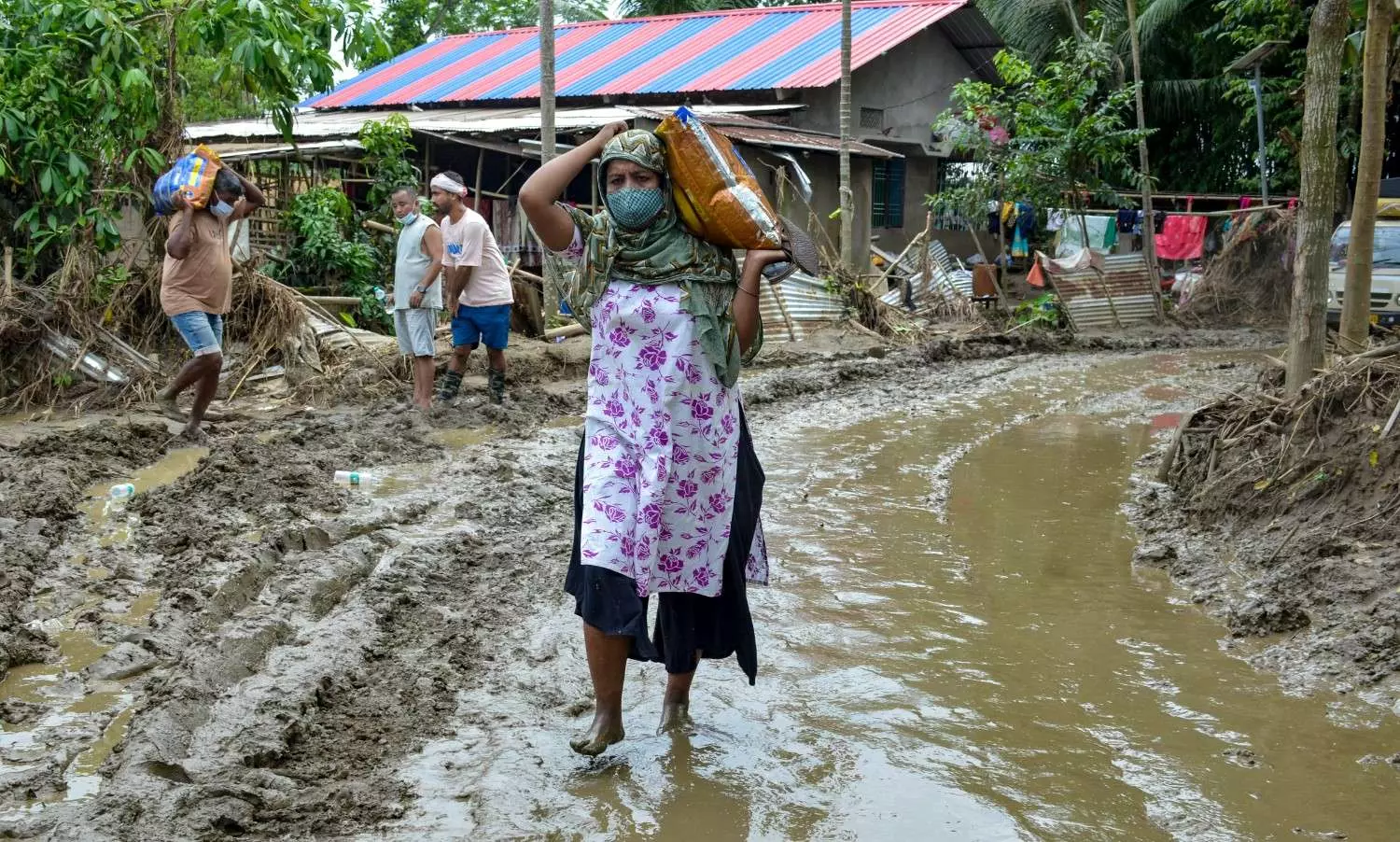 Assam floods Assam floods