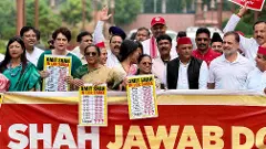 Opposition MPs protest on Parliament premises