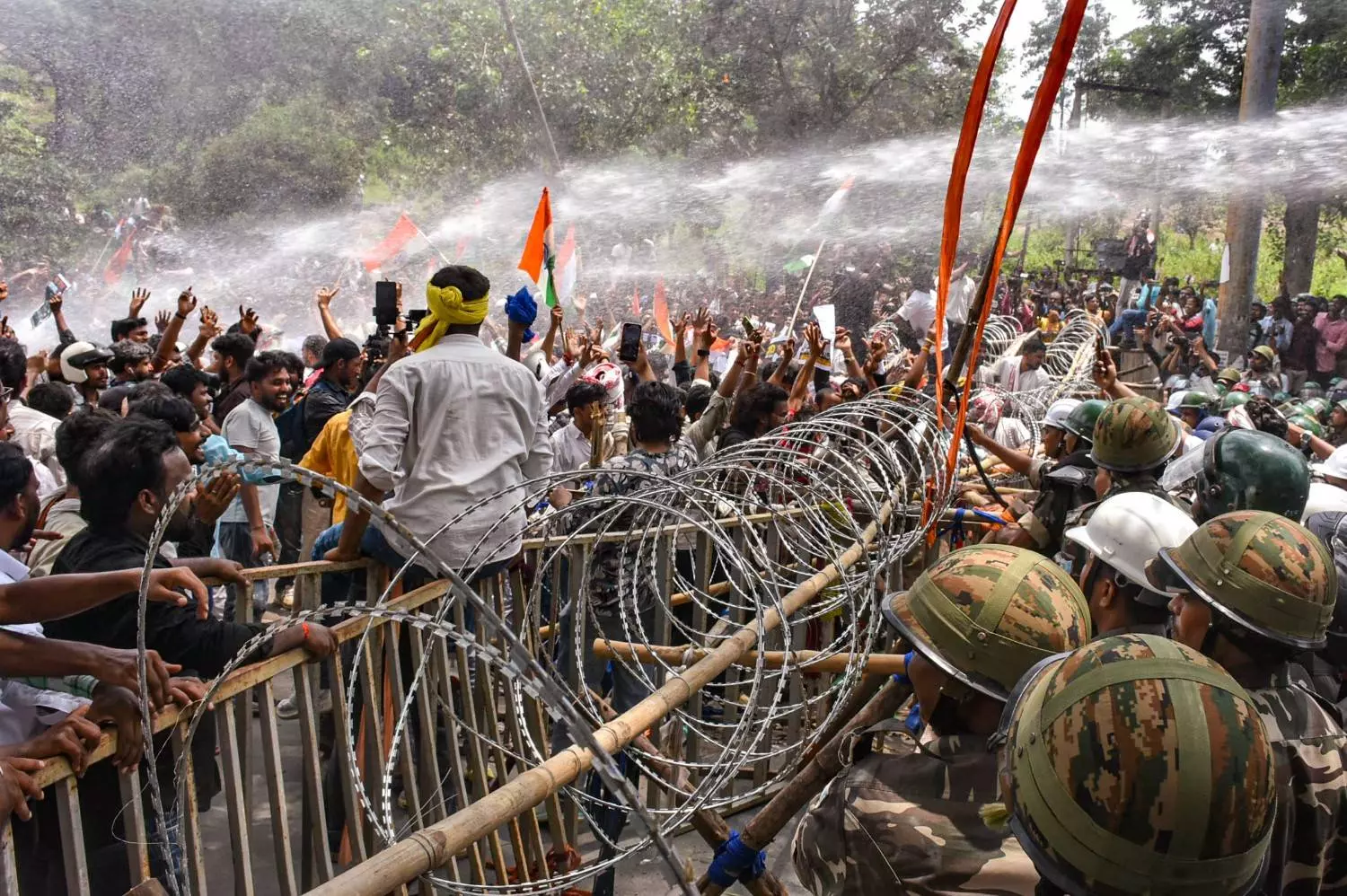 Jharkhand protest: Students lathi-charged, teargassed; ex-JPSC chairperson arrested