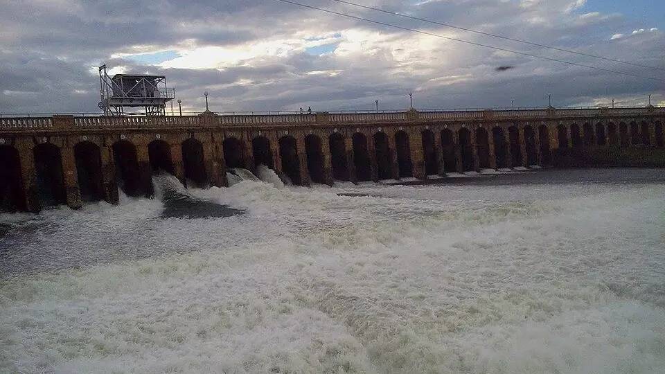 KRS dam