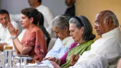 Congress Working Committee meeting at the AICC headquarters