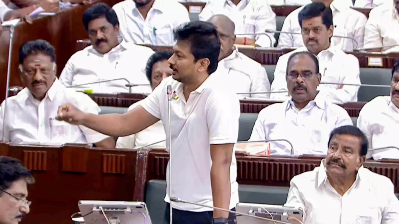 LoP in the Tamil Nadu Assembly Udhayanidhi Stalin