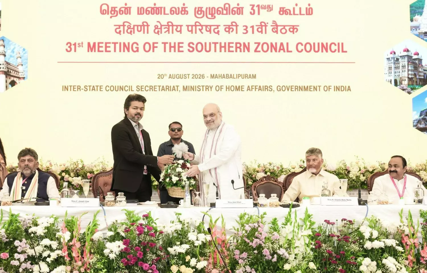 Joseph Vijay, Amit Shah Joseph Vijay, Amit Shah