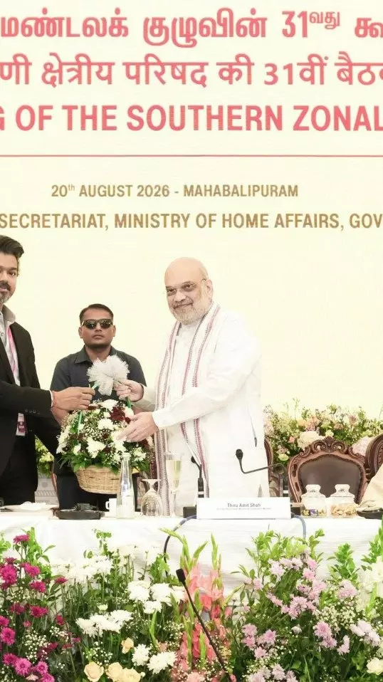 Joseph Vijay, Amit Shah Joseph Vijay, Amit Shah