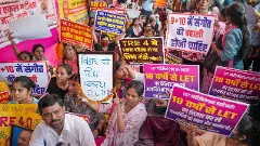 Patna student protest
