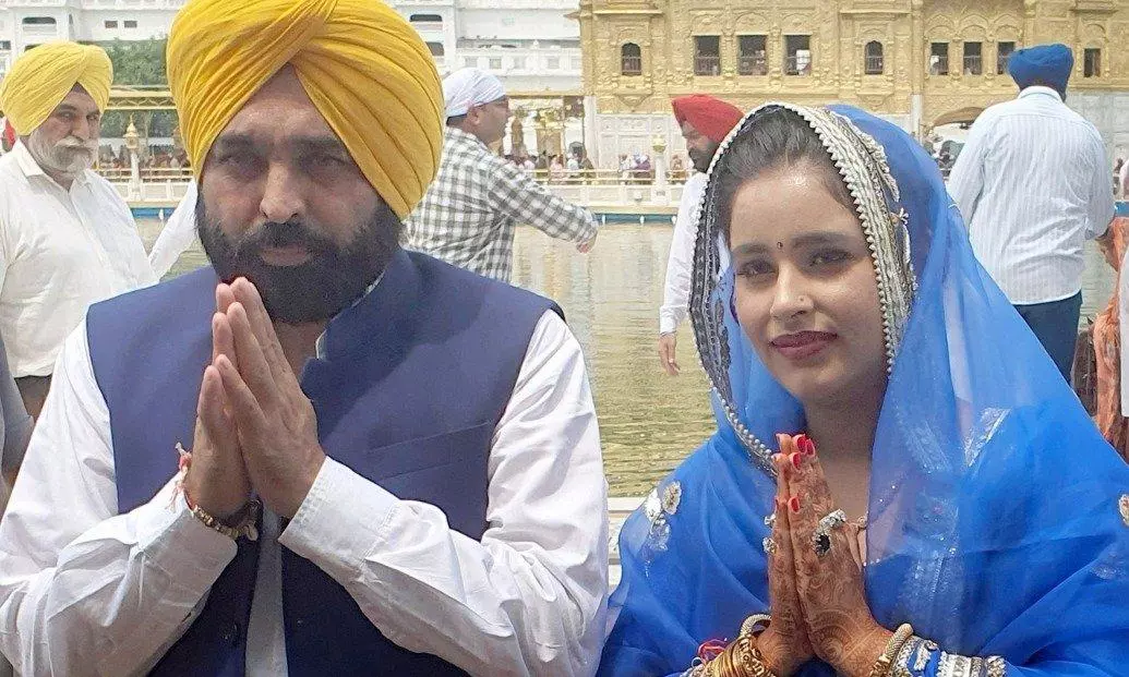 CM Mann’s wife sends notice to ex-judge over Rs 5-cr demand claim in rape case CM Mann’s wife sends notice to ex-judge over Rs 5-cr demand claim in rape case