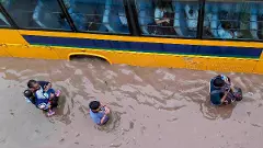 Delhi rain
