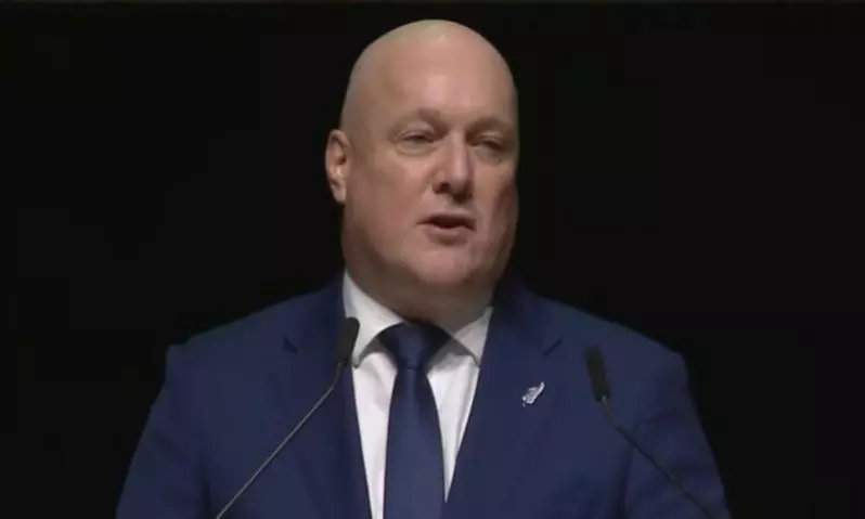 New Zealands Prime Minister Christopher Luxon New Zealands Prime Minister Christopher Luxon