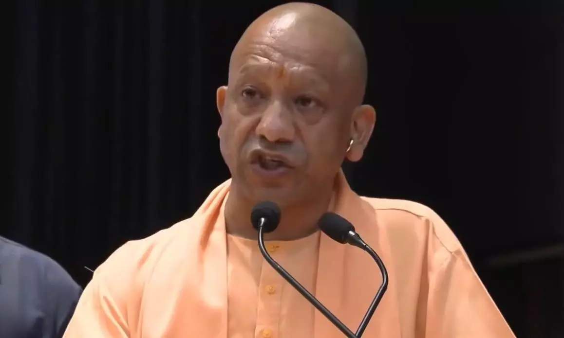 Yogi slams Rahul over Manusmriti remarks, accuses him of defaming India Yogi slams Rahul over Manusmriti remarks, accuses him of defaming India