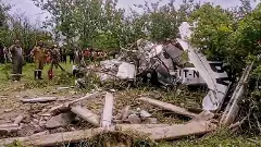 Pilot, instructor killed as training aircraft crashes along Ganga in Kanpur