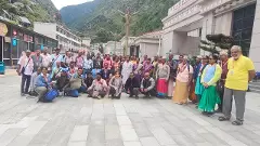 Tourist group from Kumbakonam, Tamil Nadu who went to Nepal