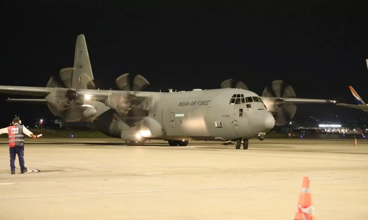 Rescue team and relief supplies from India in Nepal Rescue team and relief supplies from India in Nepal