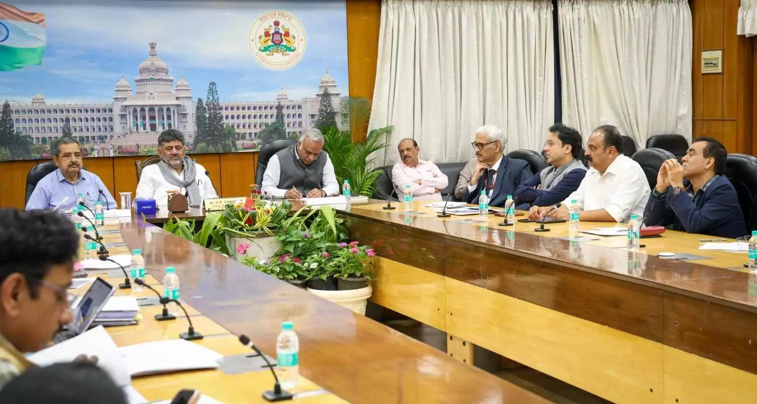 Ashok Kumar Lahiri, DK Shivakumar, Priyank Kharge, others Ashok Kumar Lahiri, DK Shivakumar, Priyank Kharge, others