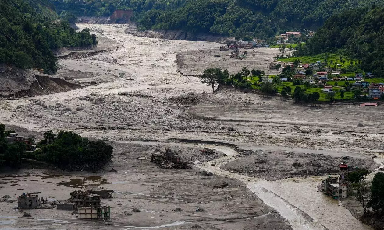 Nepal-Tibet flood death toll rises to 1,243 as PM Shah flags climate change link Nepal-Tibet flood death toll rises to 1,243 as PM Shah flags climate change link