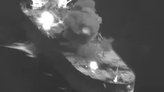 US military strike on Iranian oil tanker