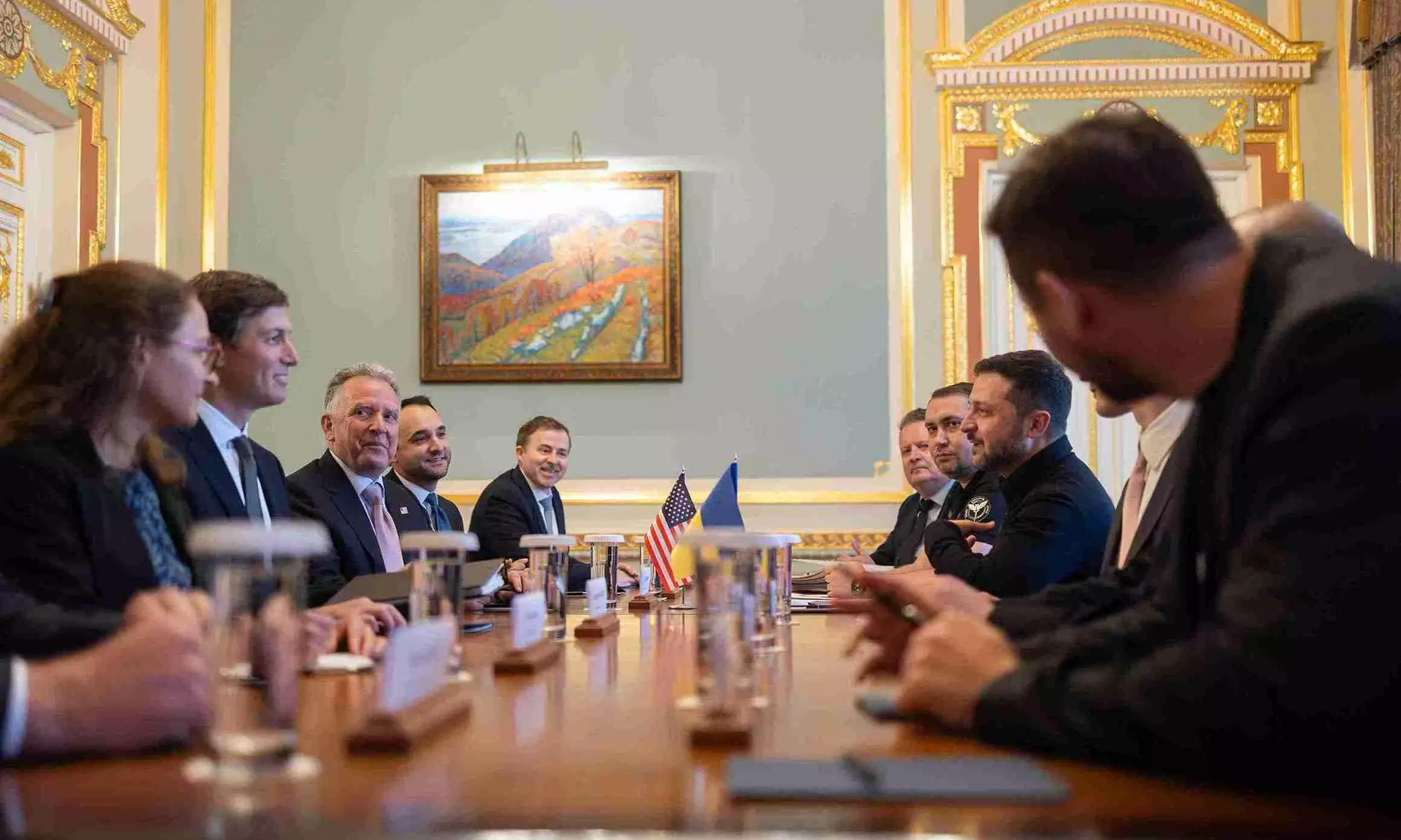 US envoys Witkoff and Kushner hold ‘encouraging’ peace talks in Kyiv after Moscow visit US envoys Witkoff and Kushner hold ‘encouraging’ peace talks in Kyiv after Moscow visit