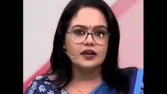 Keralam TV journalist Aparna Kurup.