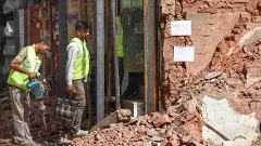 Satya Niketan building collapse